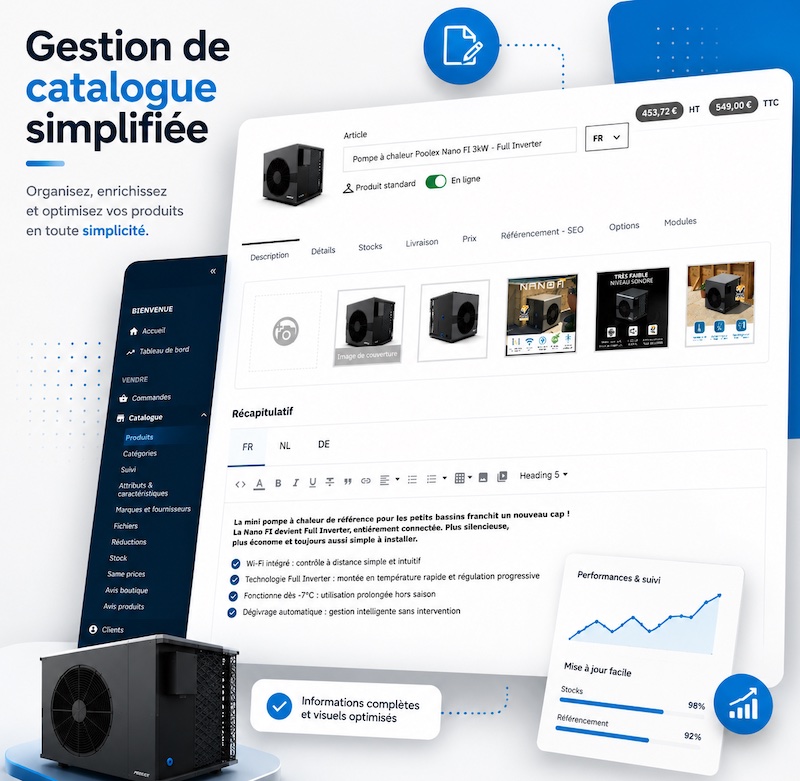 Site internet évolutif métropole lilloise