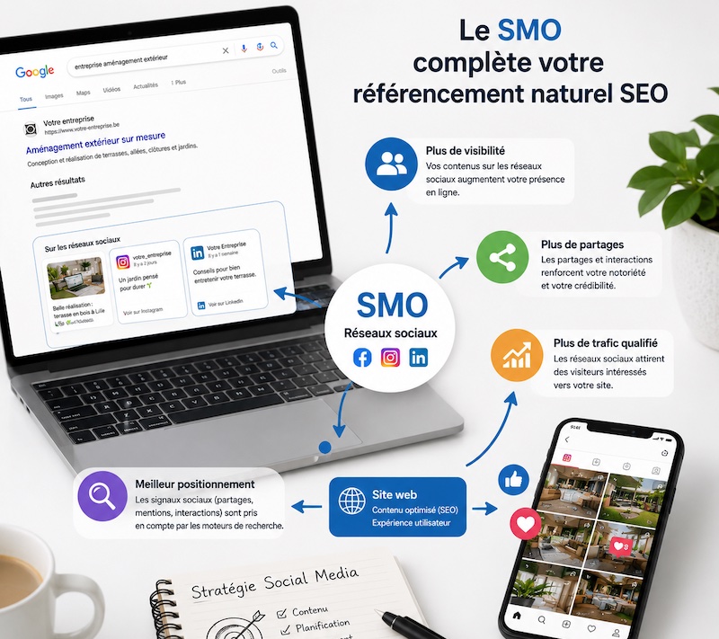 r&eacute;f&eacute;rencement SEO et SMO lille