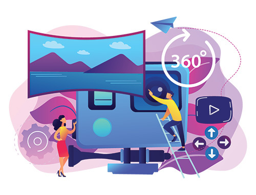 Création de visite virtuelle 360 degrés à Lille